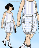 Butterick 4800: 1920s Uncut Little Girls Bloomers Sz 12 Vintage Sewing Pattern