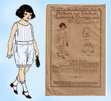 Butterick 4800: 1920s Uncut Little Girls Bloomers Sz 12 Vintage Sewing Pattern