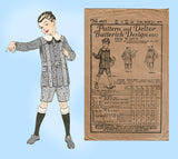 Butterick 4912: 1920s Rare Uncut Toddler Boys Suit Size 6 Vintage Sewing Pattern