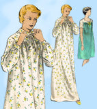 Butterick 4928: 1940s Uncut Misses Nightgown Size 32 Bust Vintage Sewing Pattern - Vintage4me2