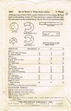 Fabric Requirements and Notions for Butterick 4941