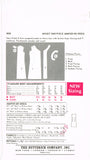 1960s Vintage Butterick Sewing Pattern 5000 Easy Misses A Line Wrap Dress 34 B
