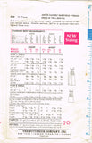 1960s Vintage Butterick Sewing Pattern 5049 Junior Misses Prom Dress Sz 34 B