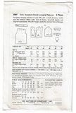 Butterick 5087: 1950s Uncut Baby Girls Asian Pajamas Sz2 Vintage Sewing Pattern