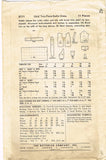 1940s Vintage Butterick Sewing Pattern 5111 Toddler Girls Middy Sailor Suit Sz 2