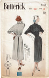 Butterick 5319: 1940s Misses Uncut Street Dress Size 32 B Vintage Sewing Pattern