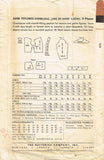 Butterick 5498: 1950s Plus Size Evening Blouse Sz 46 B Vintage Sewing Pattern