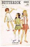 1960s Vintage Butterick Sewing Pattern 5665 Uncut Toddler Girls School Dress Sz6 -Vintage4me2