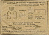 1920s Vintage Butterick Sewing Pattern 5673 Uncut Junior Girls Flapper Dress 29B - Vintage4me2