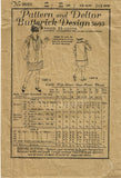1920s Vintage Butterick Sewing Pattern 5693 Little Girls Flapper Dress Size 7