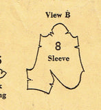 1930s Vintage Butterick Sewing Pattern 5669 Stunning Misses Blouse Size 32 Bust - Vintage4me2