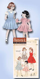 1950s Vintage Butterick Sewing Pattern 5750 Uncut Girls Skirt or Jumper Size 10