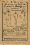 Butterick 6003: 1920s Toddler Girls Shirred Coat Size 6 Vintage Sewing Pattern