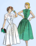 1950s Vintage Butterick Sewing Pattern 6049 Uncut Susie Stevens Dress Size 33 B