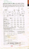 1950s Vintage Butterick Sewing Pattern 6282 Baby Girls Smock & Overalls Size 1