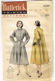 1950s Original Vintage Butterick Pattern 6284 Uncut Misses Raglan Coat Sz 34 B