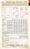 1950s Vintage Butterick Sewing Pattern 6315 Misses Nightgown & Bedjacket Sz 36 B
