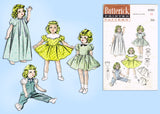 1950s Vintage Butterick Sewing Pattern 6350 16 inch Darling Doll Clothes