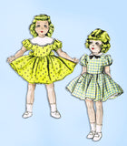 1950s Vintage Butterick Sewing Pattern 6350 16 inch Darling Doll Clothes