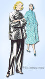 Butterick 6377: 1950s Misses Pajamas & Robe Size 36 Bust Vintage Sewing Pattern