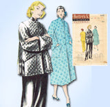 Butterick 6377: 1950s Misses Pajamas & Robe Size 36 Bust Vintage Sewing Pattern