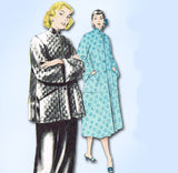 Butterick 6377: 1950s Misses Pajamas & Robe Size 36 Bust Vintage Sewing Pattern
