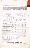 1950s Vintage Butterick Sewing Pattern 6602 Uncut Little Girls Dress Size 10 - Vintage4me2