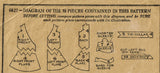 Butterick 6627: 1920s Misses Hostess Gown Size 34 Bust Vintage Sewing Pattern