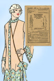 Butterick 6627: 1920s Misses Hostess Gown Size 34 Bust Vintage Sewing Pattern - Vintage4me2