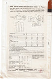Butterick 6905: 1950s Rare MIsses Sun Dress & Topper 30 B Vintage Sewing Pattern
