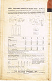 Butterick 6909: 1950s Rare MIsses Sun Dress & Topper 30 B Vintage Sewing Pattern