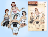 1950s Vintage Butterick Sewing Pattern 6956 Misses Easy Halter Top Size 32 Bust