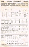 1950s Vintage Butterick Sewing Pattern 7009 Toddler Girls Sun Dress Size 6 24B