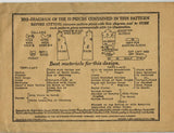 1920s VTG Butterick Sewing Pattern 7013 Uncut Junior Girls Flapper Dress Size 13
