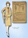 1920s VTG Butterick Sewing Pattern 7013 Uncut Junior Girls Flapper Dress Size 13