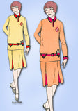 1920s VTG Butterick Sewing Pattern 7044 Uncut Little Girls Flapper Dress Size 10 -Vintage4me2