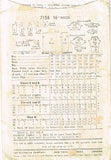 1930s Vintage Butterick Sewing Pattern 7158 Uncut Misses Shirtwaist Dress 34 B - Vintage4me2