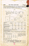1950s Vintage Butterick Sewing Pattern 7297 Toddler Girls Pretty Dress Size 6