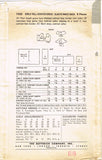 1950s Vintage Butterick Sewing Pattern 7333 Sweet Toddler Girls Gown Size 4