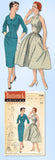 1950s Vintage Butterick Sewing Pattern 7358 Misses 2 PC Dress Separates Sz 30 B