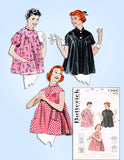 1950s Vintage Butterick Sewing Pattern 7395 Uncut Misses Maternity Blouse Sz 38B