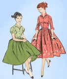 1950s Vintage Butterick Sewing Pattern 7882 Junior Misses Skirt and Blouse 31 B