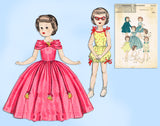 1950s Vintage Butterick Sewing Pattern 7974 25 inch Sweet Sue Doll Clothes