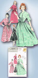 1950s Vintage Butterick Sewing Pattern 8078 Misses Rockabilly Dress Size 14 34B