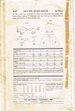 Fabric Requirements and Notions for Butterick 8137