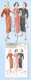 1950s Original Vintage Butterick Pattern 8218 Uncut Misses Slender Dress Sz 36 B