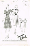 1930s Vintage Butterick Sewing Pattern 8315 Uncut Misses Afternoon Dress Sz 33 B
