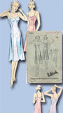 1930s Vintage Butterick Sewing Pattern 8456 Misses Slip w Shadow Proof Panel 30B