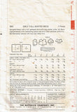 1950s Vintage Butterick Sewing Pattern 8955 Baby Girls Party Dress Size 1 20 B