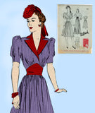 Butterick 8966: 1930s Misses Dress or Gown Size 32 Bust Vintage Sewing Pattern